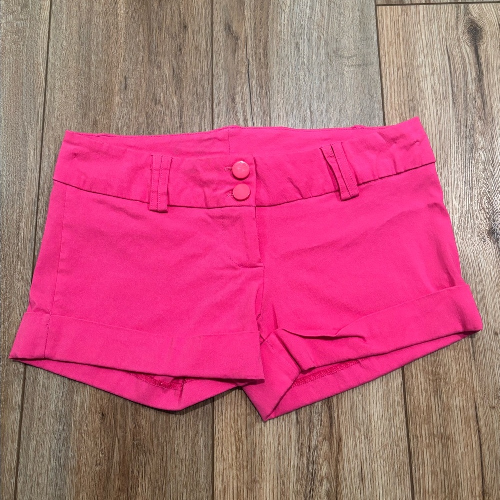 Vintage Y2K Pink Magenta Shorts by YS USA 🩷